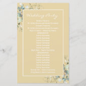 Feuilles verts, programme de minimalisme élégant (Dos)