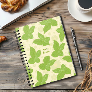 Feuilles verts vintages avec marguerites motifs fl