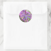 Feuilles violets sur autocollants (Sac)
