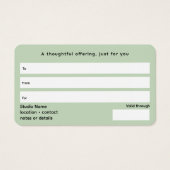 Feuilles Vivantes | Mandala (Dos)