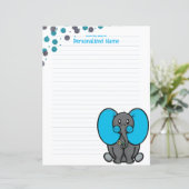 Feuillet de papier lié avec points Phant du ventre (Debout devant)