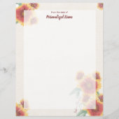 Feuillet de papier sans doublure cachetée indienne (Devant)