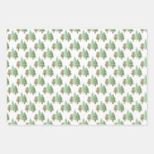 Feuillet papier à envelopper pour champignons des  (Devant)