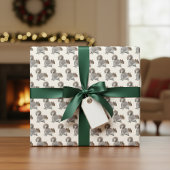 Feuillet papier d'écureuil adorable