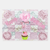 Feuillet papier d'emballage ensemble de 3 Révélati (Devant 3)