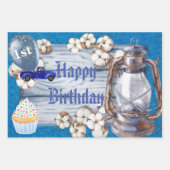 Feuillet papier d'emballage ensemble de 3 Révélati (Devant 2)