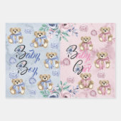 Feuillet papier d'emballage ensemble de 3 Révélati (Devant)