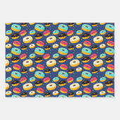 feuillets de papier à envelopper sucré à la fête d (Devant)