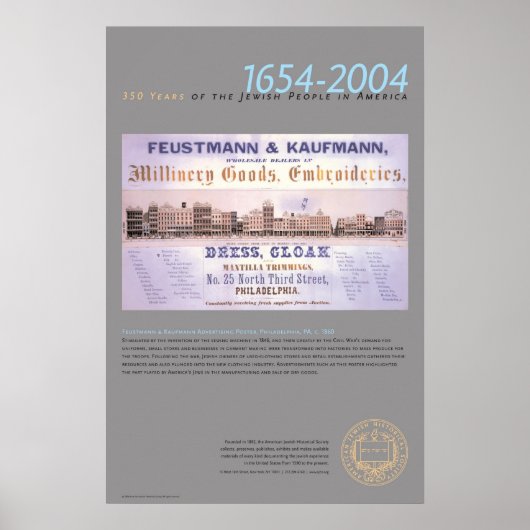 Feustmann & Kaufmann Adverteren Poster (Voorkant)