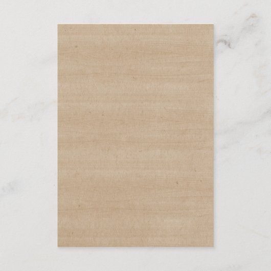 Feux à cordes rustiques Carte d'hébergement mariag (Dos)