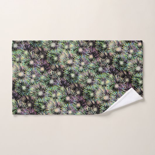 Feux colorés (Serviette à main)