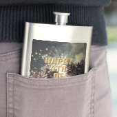 Feux d'artifice 18 4 juillet fiole en acier inoxyd (En situation)