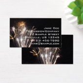 Feux d'artifice blancs et or II Célébration patrio (Bureau)