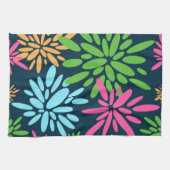 Feux d'artifice colorés Abstraits Serviettes de cu (Horizontal)