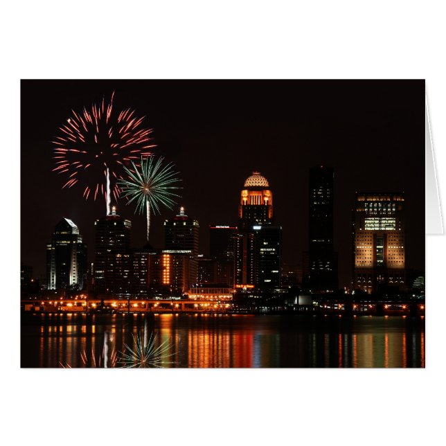 feux d'artifice de Louisville (Devant horizontal)