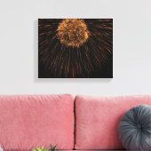 Feux d'artifice/enveloppe de toile (Insitu(Salon))