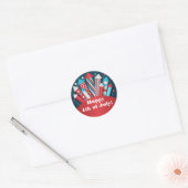 Feux d'artifice Rockets 4 juillet Stickers (Enveloppe)