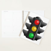 Feux de circulation Rouge Jaune Vert Signal (Devant avec enveloppe)