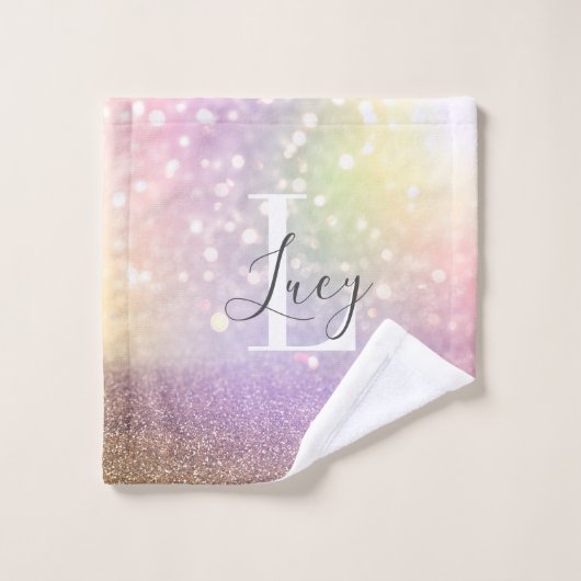 Feux de livres colorés (Gant de toilette)