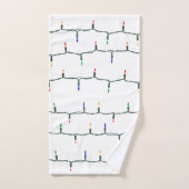 Feux de Noël (Serviette à main)