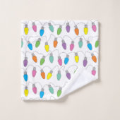 Feux de Noël (Gant de toilette)