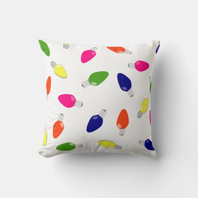 Feux de Noël - Coussin (Recto)