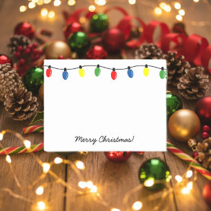 Feux de Noël personnalisées Notes Post-it®