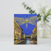 Feux de Noël, Regent Street, carte postale de Lond (Debout devant)