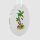 Feux de noix de palmier Tropical Xmas Coconut (devant)