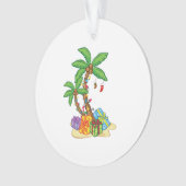 Feux de noix de palmier Tropical Xmas Coconut (devant)