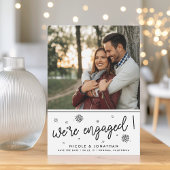 Feux | Faire-part Fiançailles photo