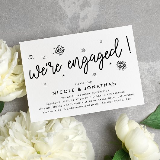 Feux | Invitation de la partie d'engagement