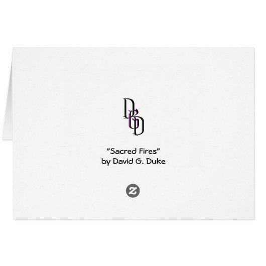 Feux sacrés (Dos Horizontal)