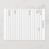 Feverfew Materia Medica Herbal Study Kaart (Achterkant)