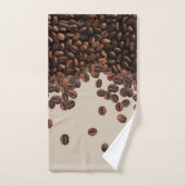 Fèves de café (Serviette à main)