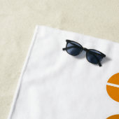 Fèves de café Serviette de plage (En situation)