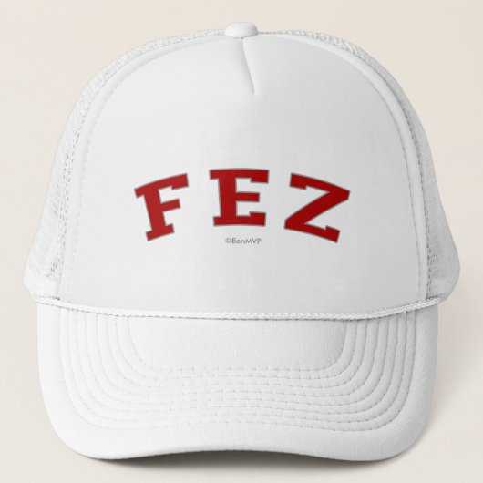 fez trucker pet (Voorkant)