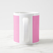 FF99CC roze Jumbo Mok (Achterkant)