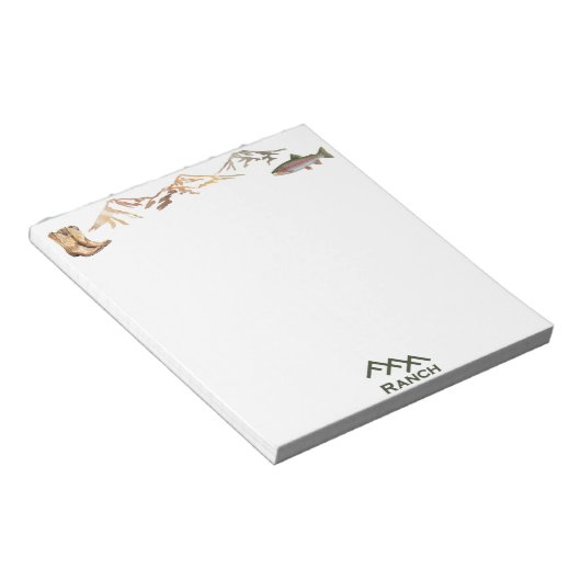 FFF Ranch  Notitieblok (Schuin)