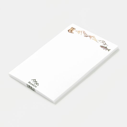 FFF Ranch  Post-it® Notes (Schuin)