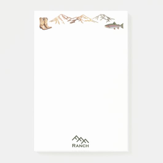 FFF Ranch  Post-it® Notes (Voorkant)