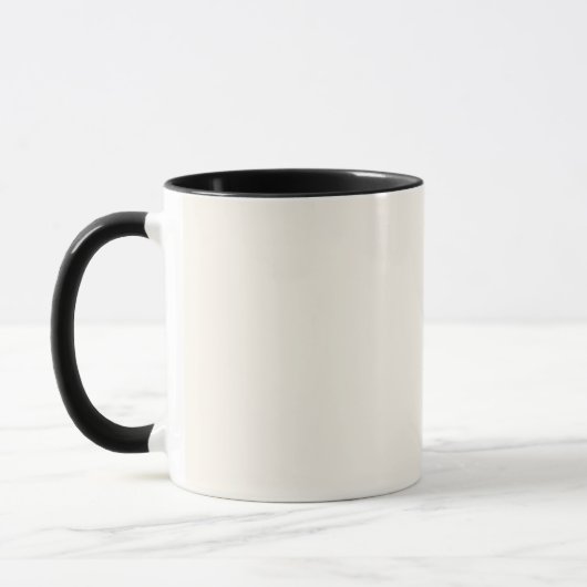 FFFAF0 Floral White Coffee Mug Mok (Links)
