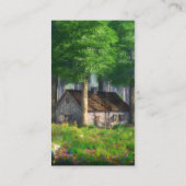 Fhantasieten: De Bladwijzer van het bos Visitekaartje (Achterkant)