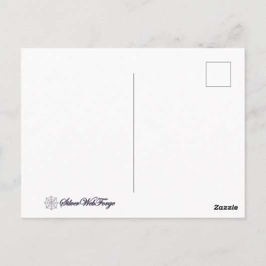 Fhantasieten: naar het Briefkaart van het Fairy Pa (Achterkant)