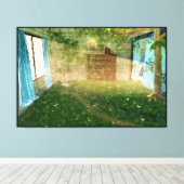 Fhantasiets: into Fairy Land Canvas Print (Insitu (Houten vloer))