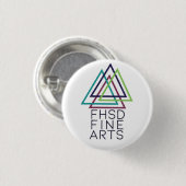 FHSD Fine Arts Button (Voorkant /achterkant)