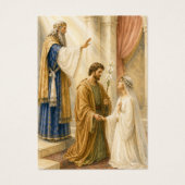 Fiançailles catholiques de Marie et Joseph (Devant)
