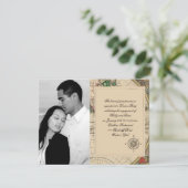 Fiançailles de la carte du Vieux-Monde antique (Debout devant)