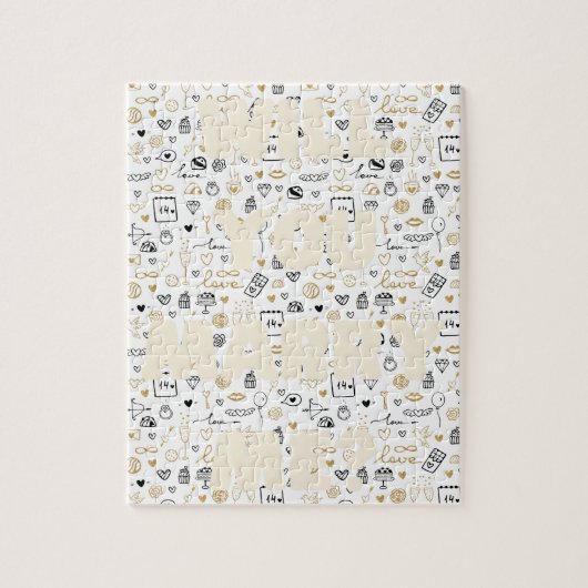 Fiançailles de proposition caché Jigsaw Puzzle (Vertical)