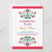 Fiançailles douche Fiesta Couples Invitation mexic (Devant)